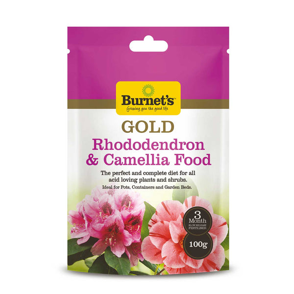 Gold Rhododendron & Camellia Food – Burnet's Lawn and Garden